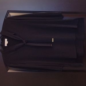 NWOT Michael Kors 3/4 Sleeve Top with Gold Tipped Tie Accent